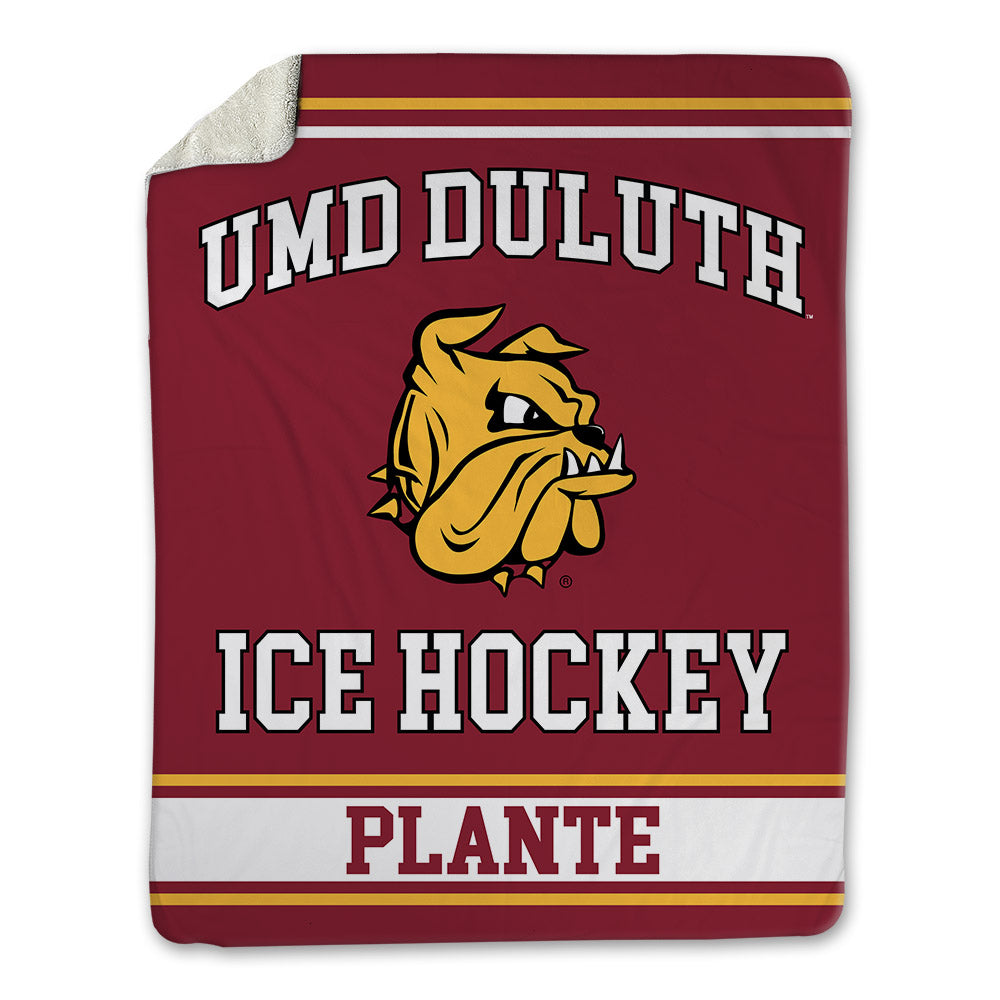 UMN Duluth - NCAA Men's Ice Hockey : Max Plante - Blanket-0
