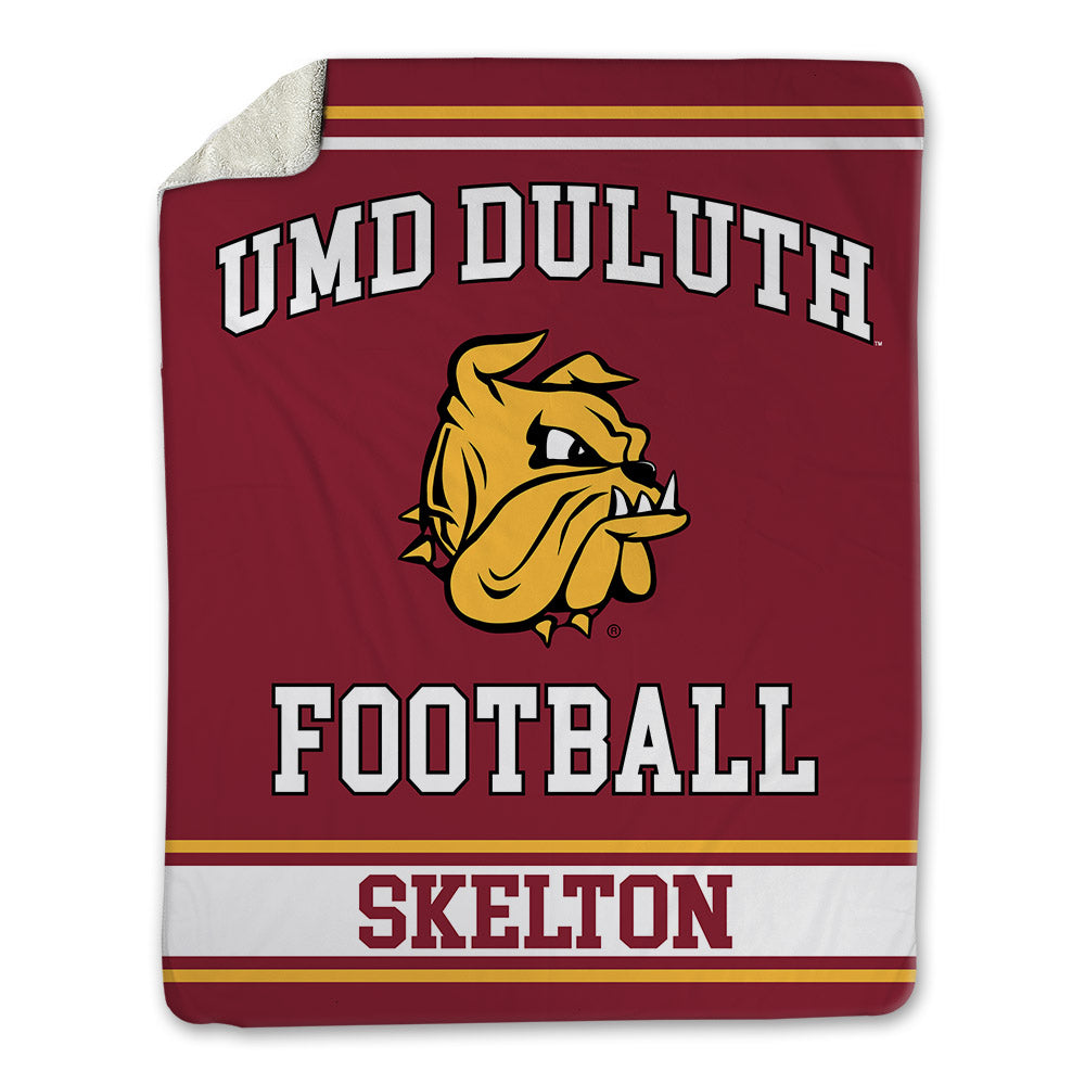 UMN Duluth - NCAA Football : Gavin Skelton - Blanket-0