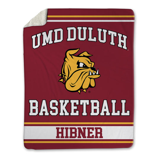 UMN Duluth - NCAA Men's Basketball : Jacob Hibner - Blanket-0