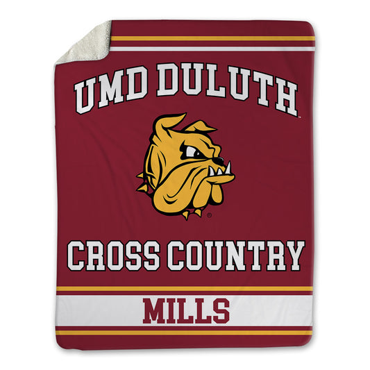 UMN Duluth - NCAA Men's Cross Country : Rylan Mills - Blanket-0