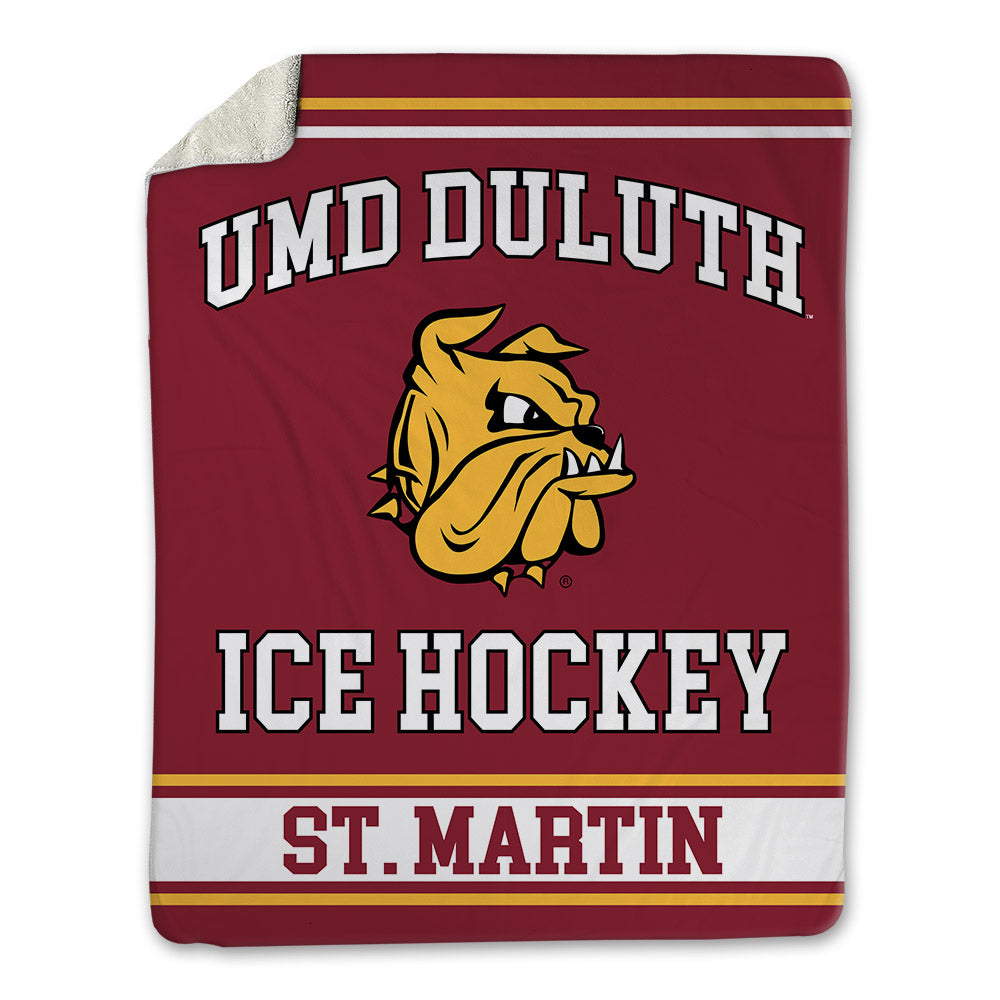 UMN Duluth - NCAA Women's Ice Hockey : Josie St. Martin - Blanket-0