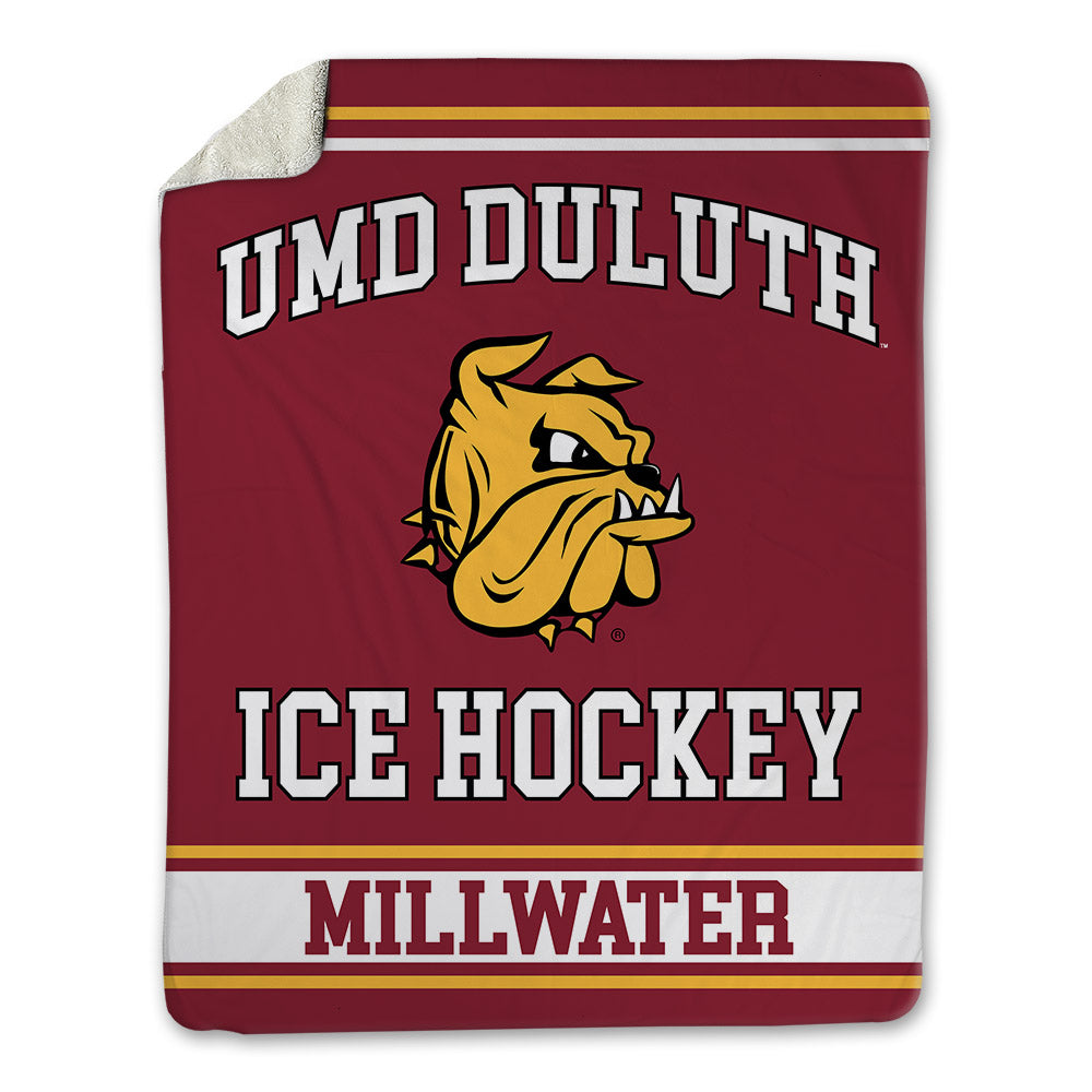 UMN Duluth - NCAA Women's Ice Hockey : Devyn Millwater - Blanket-0