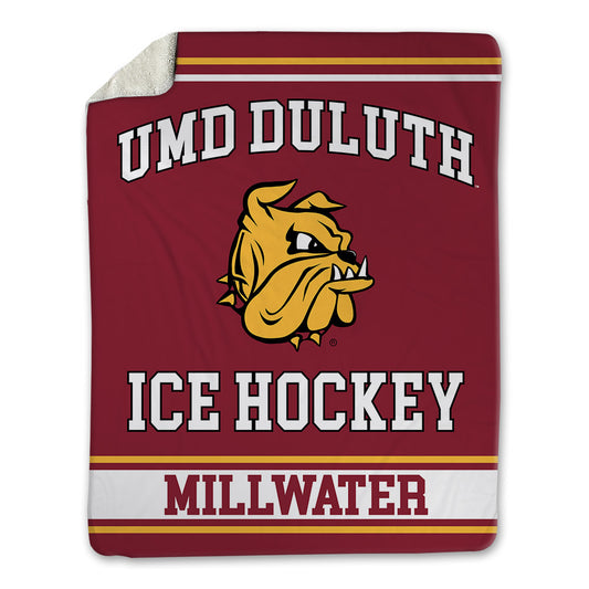 UMN Duluth - NCAA Women's Ice Hockey : Devyn Millwater - Blanket-0