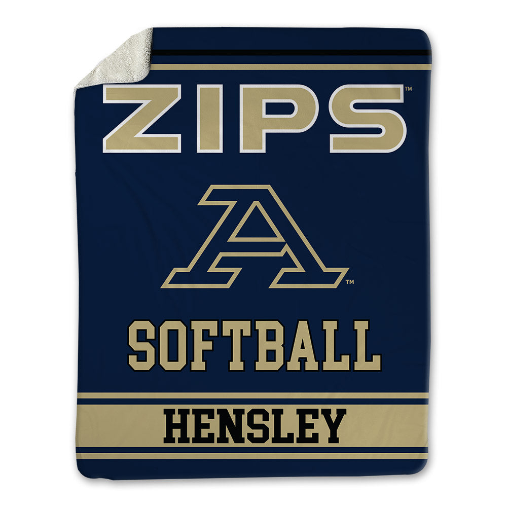 Akron - NCAA Softball : Ava Hensley - Blanket-0