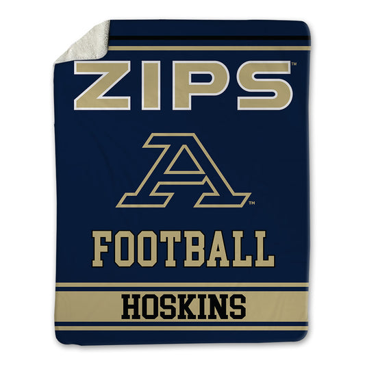 Akron - NCAA Football : Jason Hoskins - Blanket-0