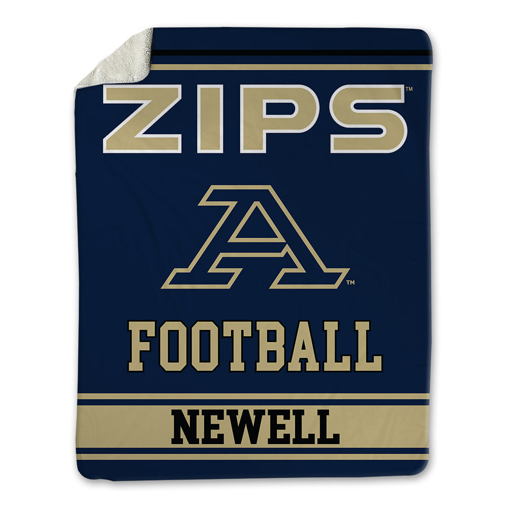 Akron - NCAA Football : Jacob Newell - Blanket-0