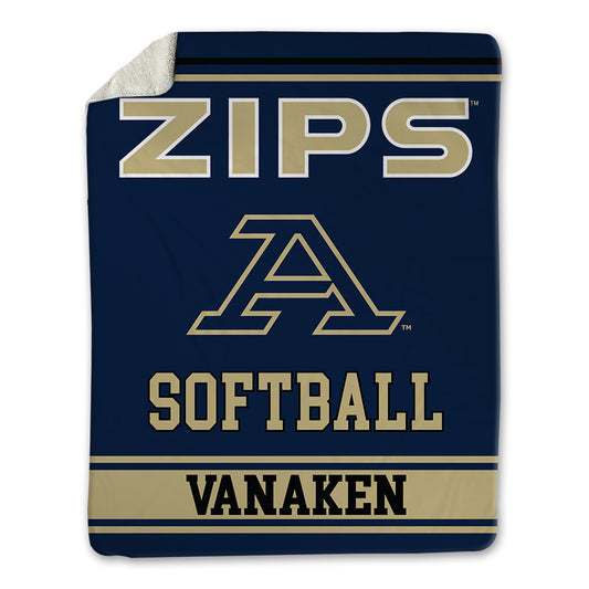 Akron - NCAA Softball : Rylie VanAken - Blanket-0