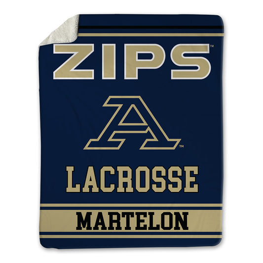 Akron - NCAA Women's Lacrosse : Olivia Martelon - Blanket-0
