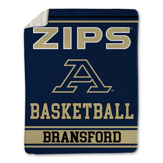 Akron - NCAA Women's Basketball : Kailee Bransford - Blanket-0