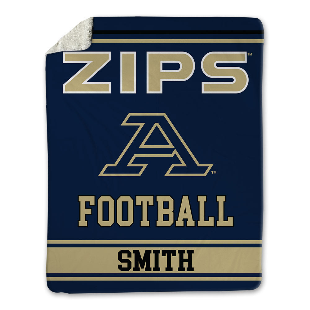 Akron - NCAA Football : Brandon Smith - Blanket-0