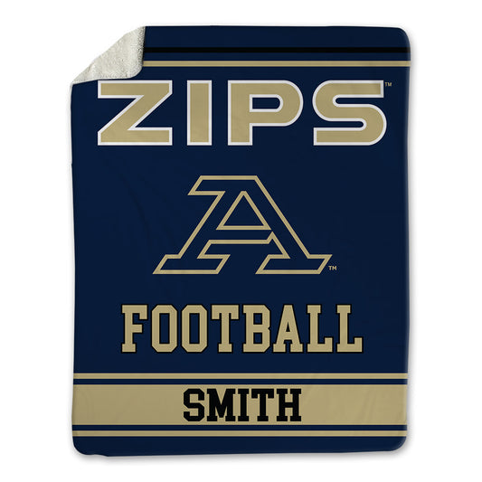 Akron - NCAA Football : Brandon Smith - Blanket-0