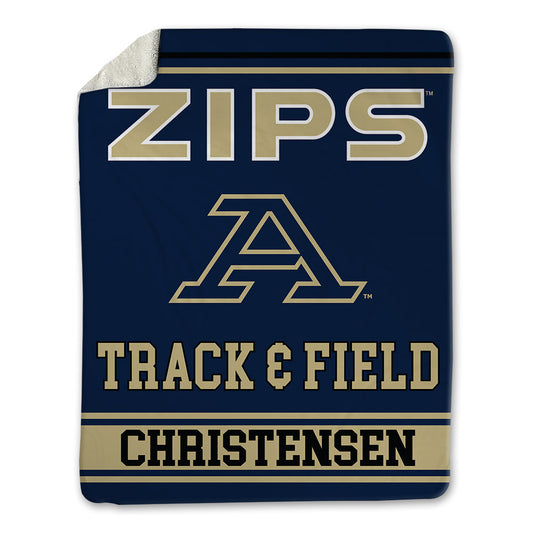 Akron - NCAA Women's Track & Field : Brooke Christensen - Blanket-0