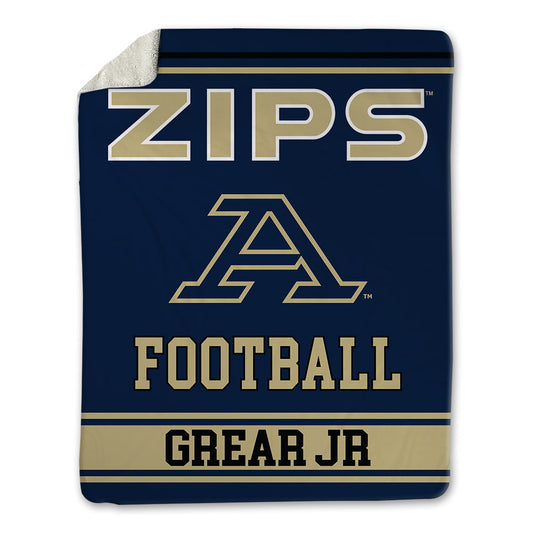 Akron - NCAA Football : Tim Grear Jr - Blanket-0