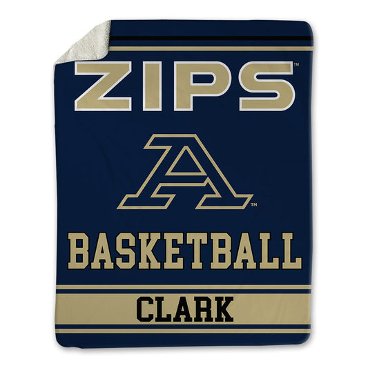 Akron - NCAA Women's Basketball : Nirah Clark - Blanket-0