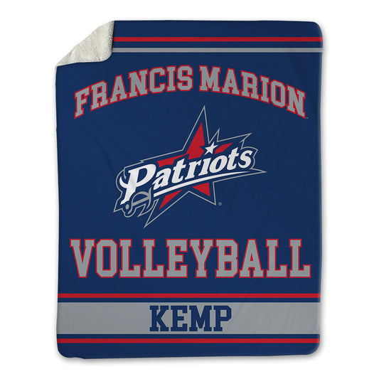 Francis Marion - NCAA Women's Volleyball : Katie Kemp - Blanket-0