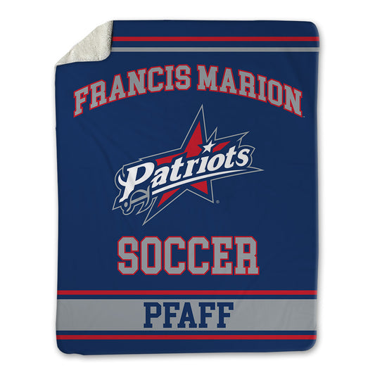 Francis Marion - NCAA Women's Soccer : Chloe Pfaff - Blanket-0