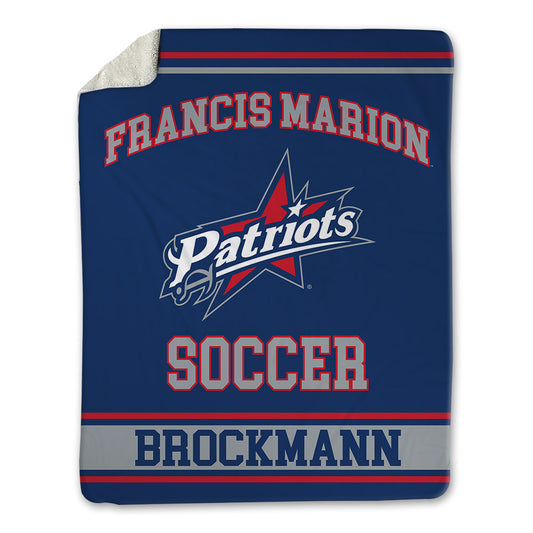 Francis Marion - NCAA Women's Soccer : Joy Brockmann - Blanket-0