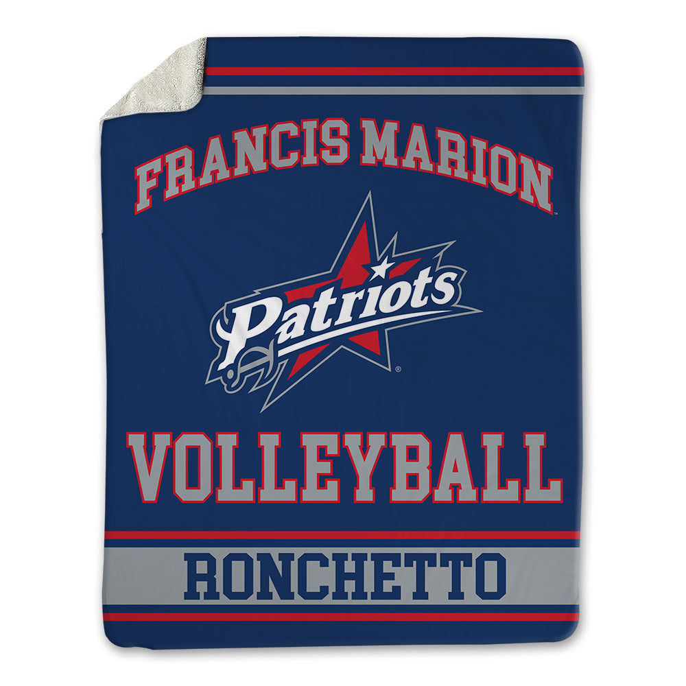 Francis Marion - NCAA Women's Volleyball : Myla Ronchetto - Blanket-0