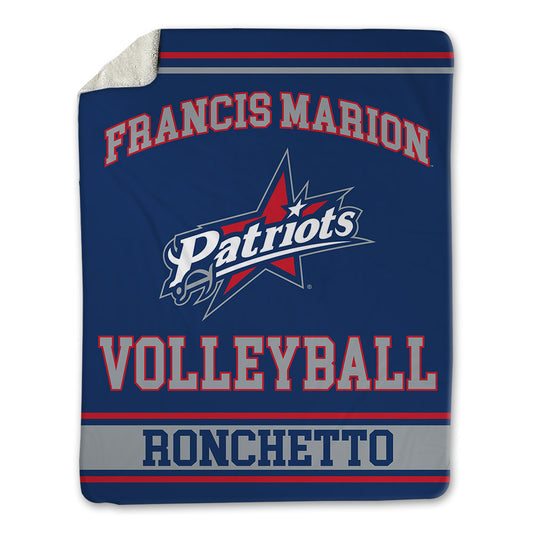 Francis Marion - NCAA Women's Volleyball : Myla Ronchetto - Blanket-0