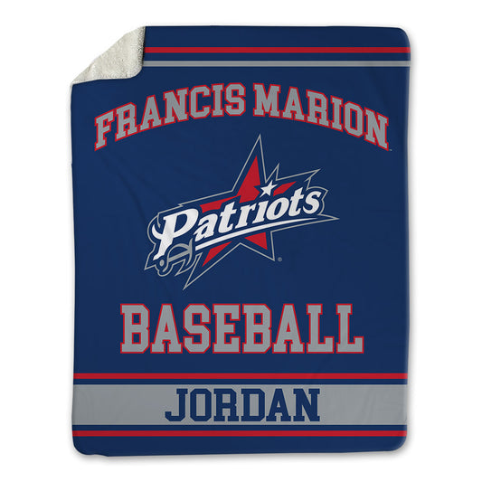 Francis Marion - NCAA Baseball : Robbie Jordan - Blanket-0