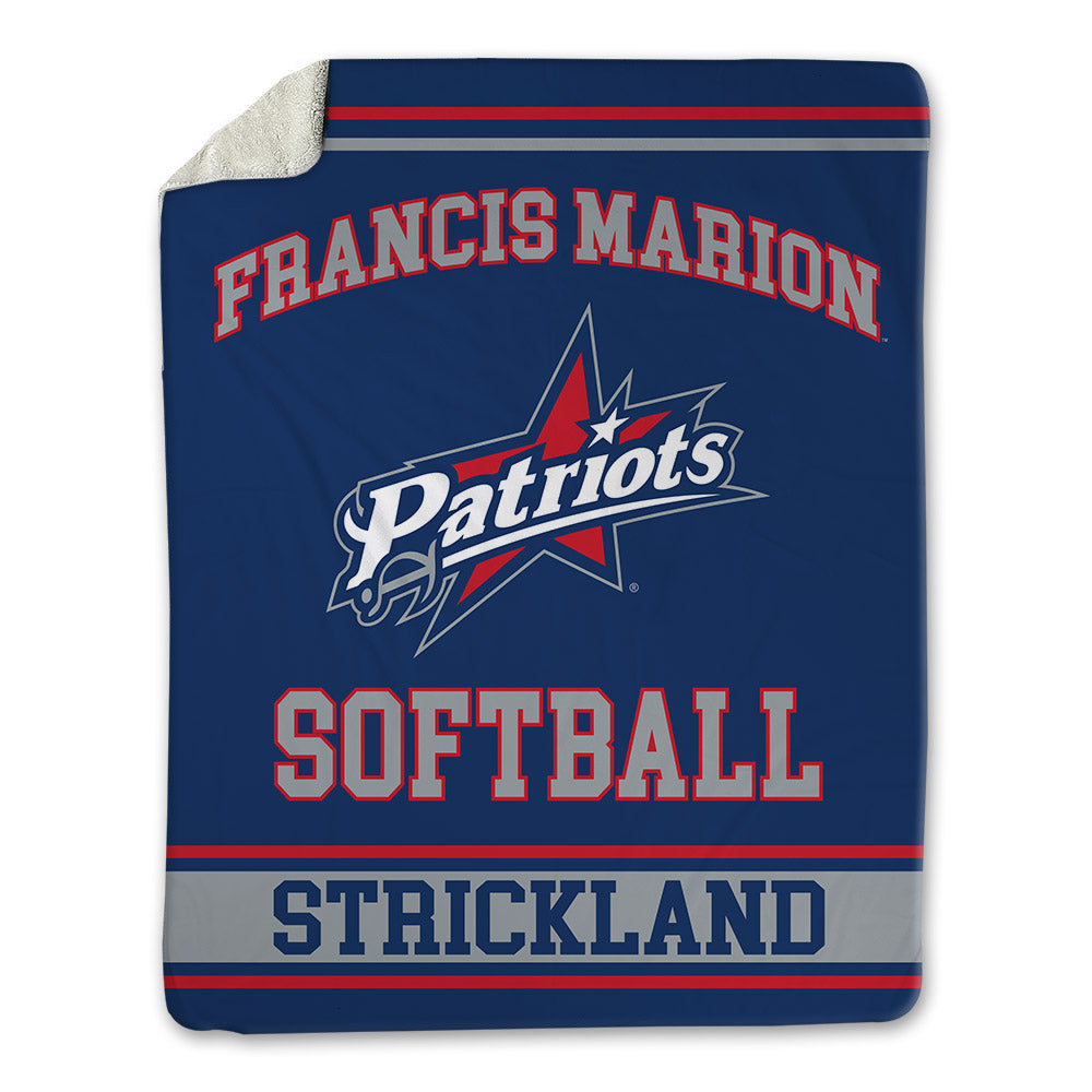 Francis Marion - NCAA Softball : Paige Strickland - Blanket-0