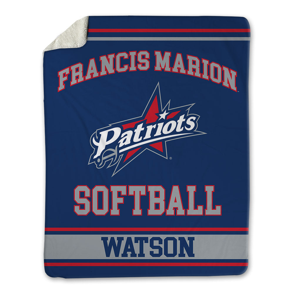 Francis Marion - NCAA Softball : Reese Watson - Blanket-0