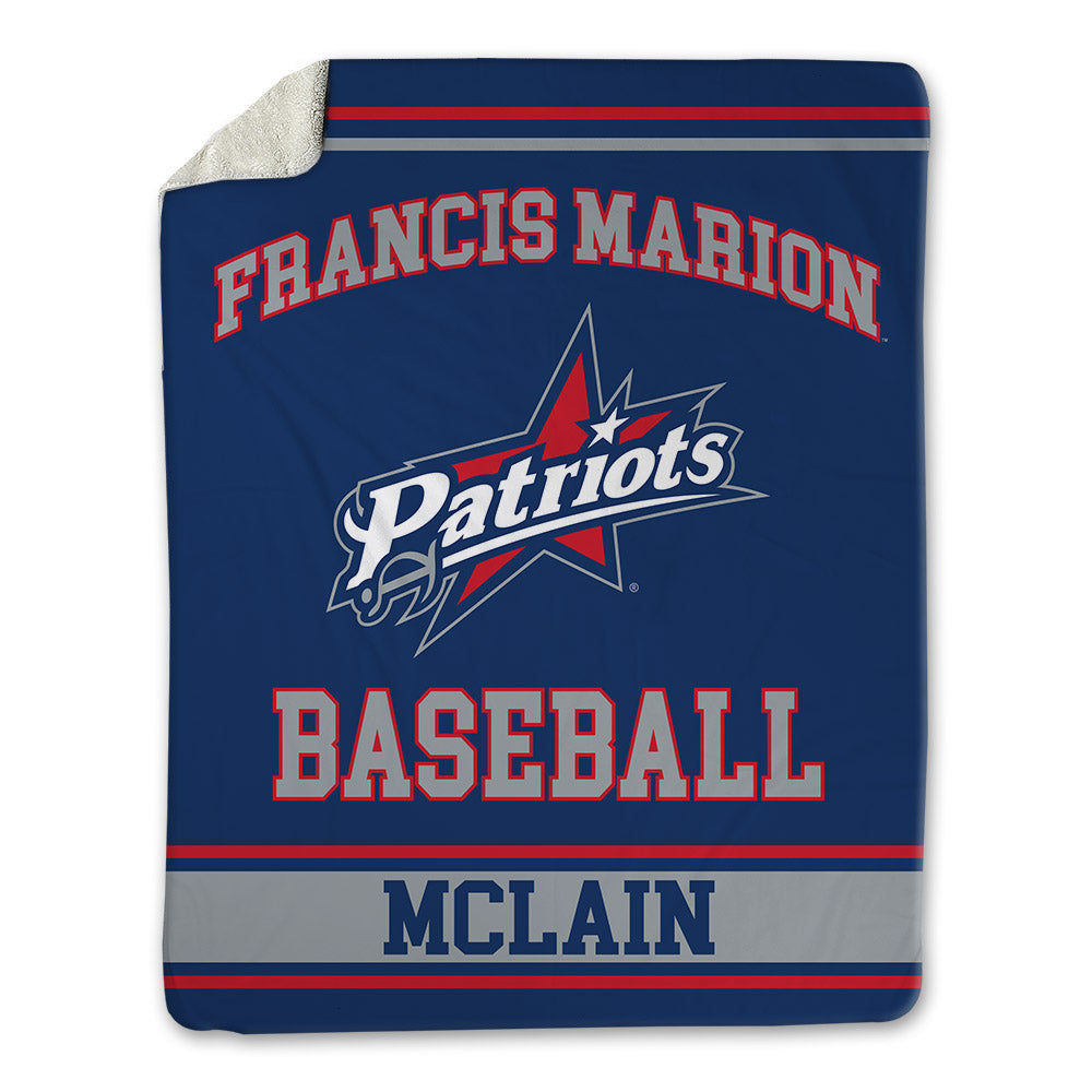 Francis Marion - NCAA Baseball : Reed McLain - Blanket-0