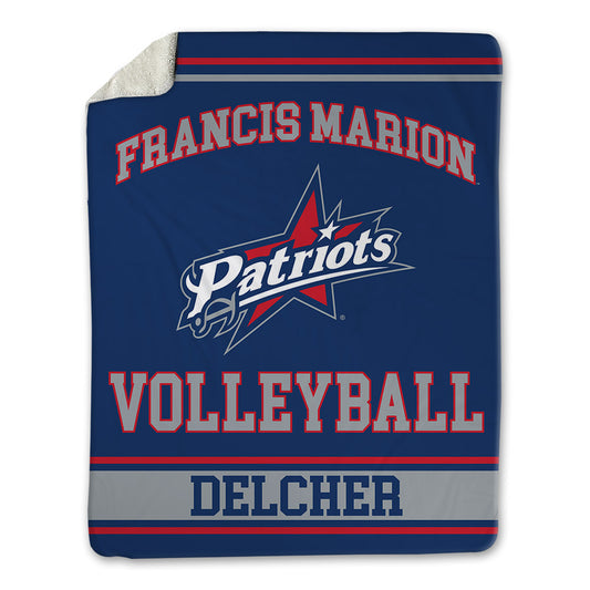 Francis Marion - NCAA Women's Volleyball : Andrea Delcher - Blanket-0