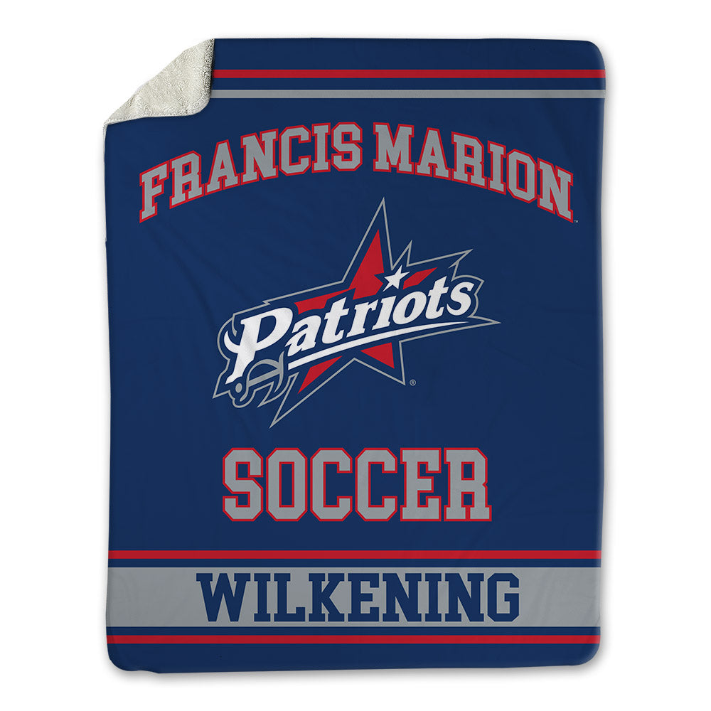 Francis Marion - NCAA Men's Soccer : Tim Wilkening - Blanket-0