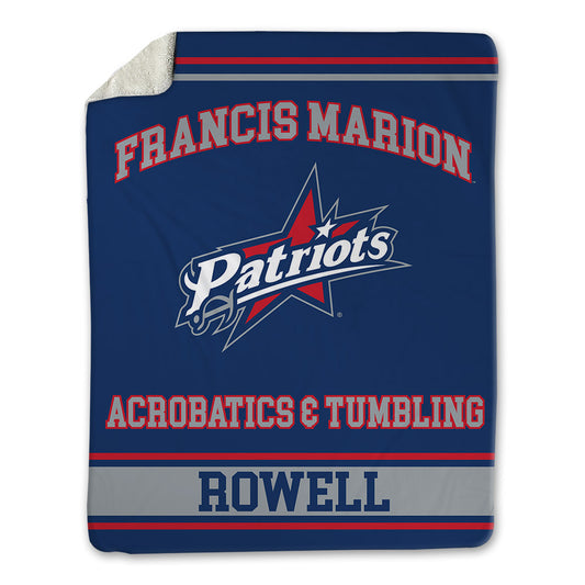 Francis Marion - NCAA Acrobatics & Tumbling : Kaylee Rowell - Blanket-0