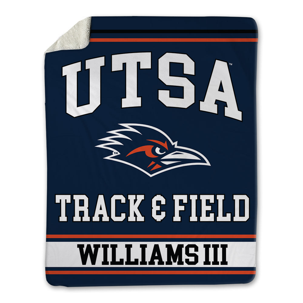 UTSA - NCAA Men's Track & Field : John Williams III - Blanket-0