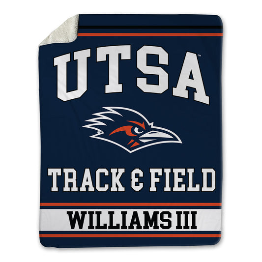 UTSA - NCAA Men's Track & Field : John Williams III - Blanket-0