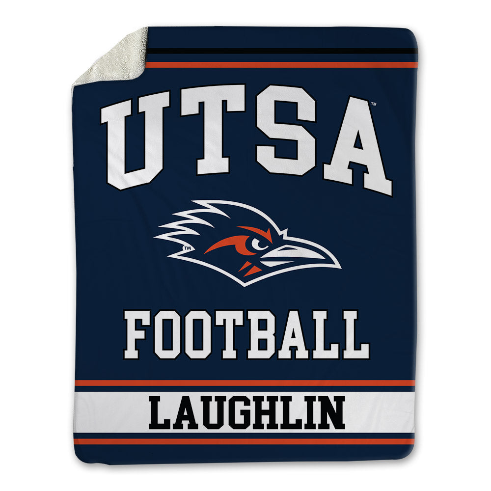 UTSA - NCAA Football : Trysten Laughlin - Blanket-0