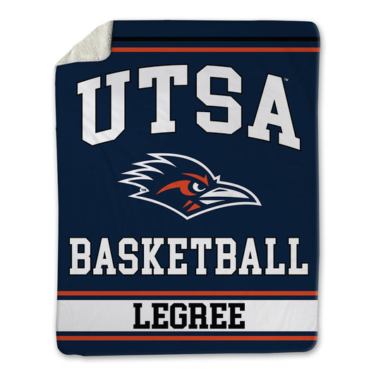 UTSA - NCAA Men's Basketball : Josiah LeGree - Blanket-0
