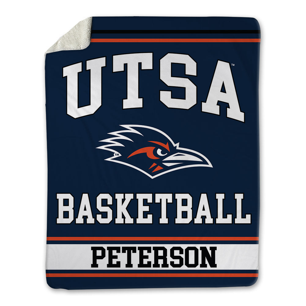 UTSA - NCAA Men's Basketball : Jayson Peterson - Blanket-0