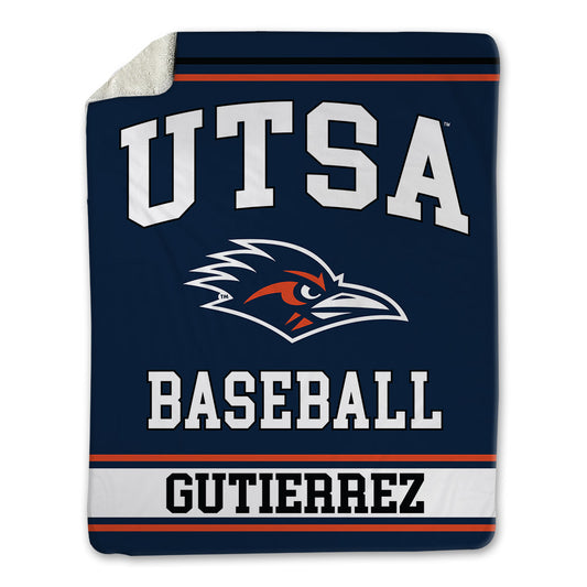 UTSA - NCAA Baseball : Christopher Gutierrez - Blanket-0