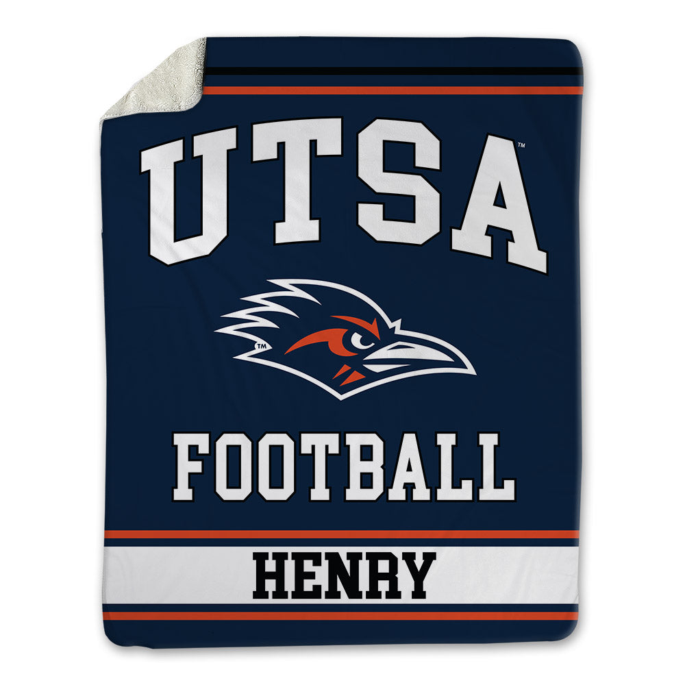 UTSA - NCAA Football : Jarrett Henry - Blanket-0