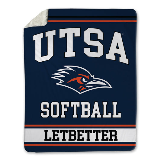 UTSA - NCAA Softball : Caton Letbetter - Blanket-0
