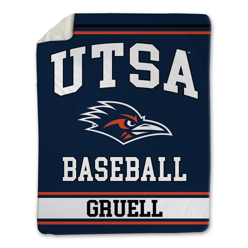 UTSA - NCAA Baseball : Garrett Gruell - Blanket-0
