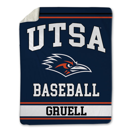 UTSA - NCAA Baseball : Garrett Gruell - Blanket-0