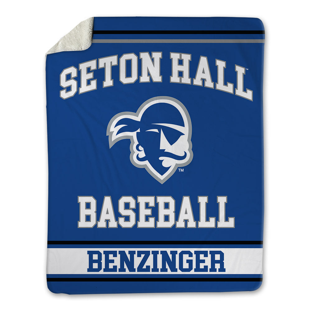 Seton Hall - NCAA Baseball : Derek Benzinger - Blanket-0