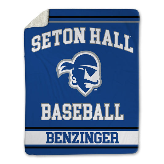 Seton Hall - NCAA Baseball : Derek Benzinger - Blanket-0
