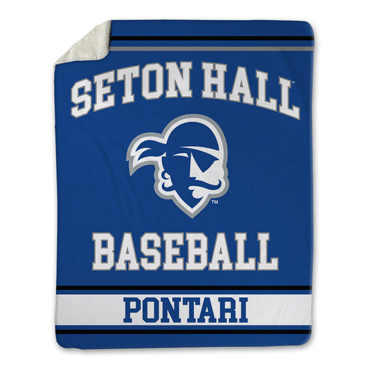 Seton Hall - NCAA Baseball : Matt Pontari - Blanket-0