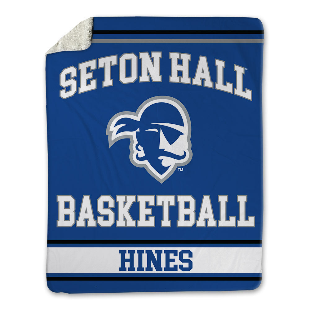 Seton Hall - NCAA Men's Basketball : Na'Jai Hines - Blanket-0