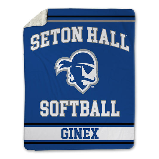 Seton Hall - NCAA Softball : Christina Ginex - Blanket-0