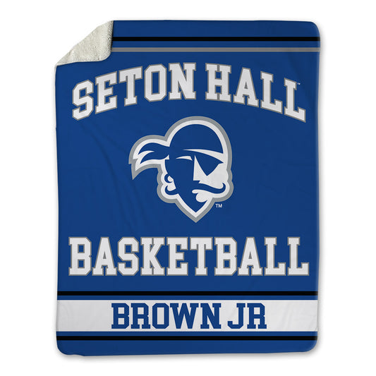 Seton Hall - NCAA Men's Basketball : Rodney Brown Jr - Blanket-0
