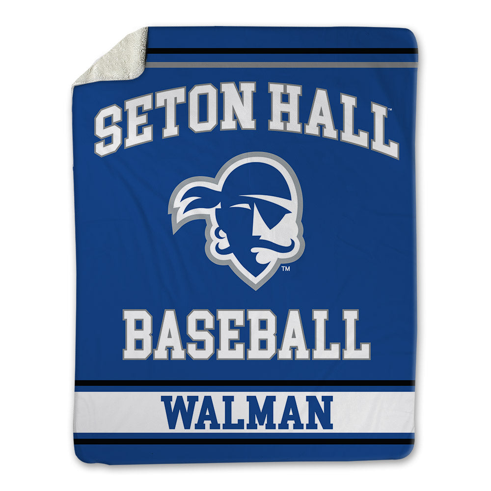 Seton Hall - NCAA Baseball : Jake Walman - Blanket-0