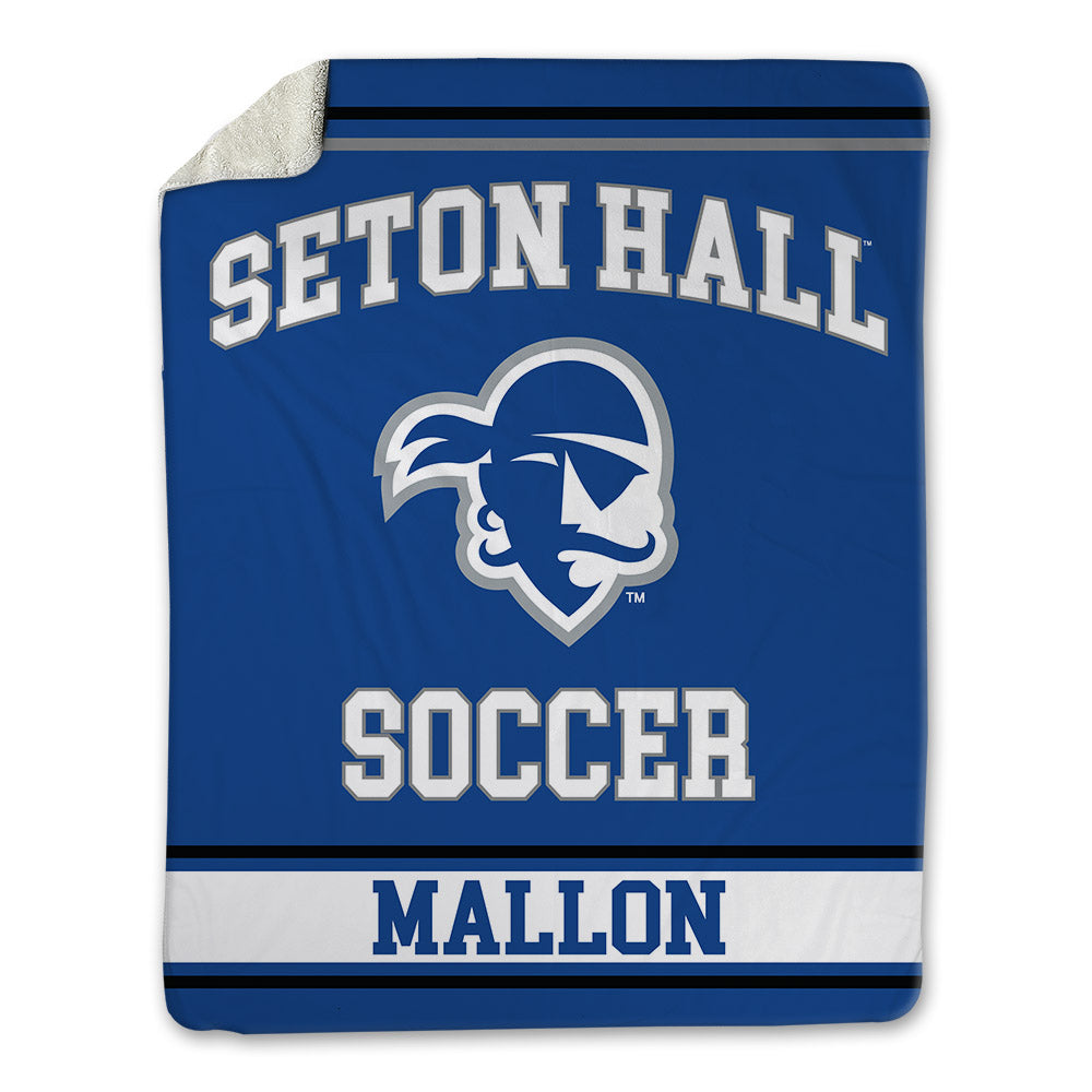 Seton Hall - NCAA Women's Soccer : Kaylin Mallon - Blanket-0