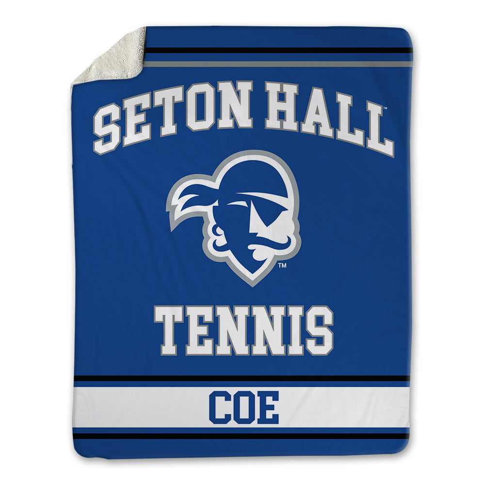 Seton Hall - NCAA Women's Tennis : Ellie Coe - Blanket-0