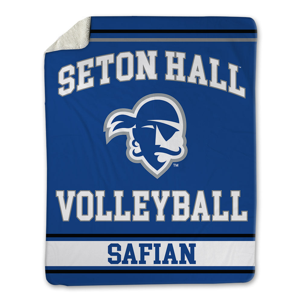 Seton Hall - NCAA Women's Volleyball : Daria Safian - Blanket-0